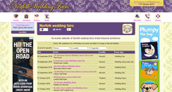 Desktop Screenshot of norfolkweddingfairs.co.uk